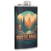 Flasques Routes rustiques (Droite)