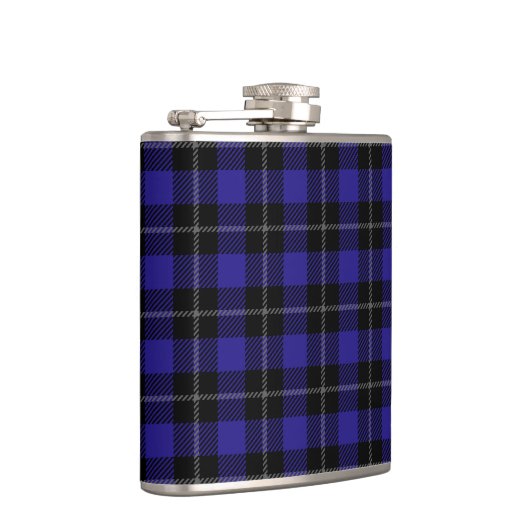 Flasques Royal Blue Black Plaid (Droite)