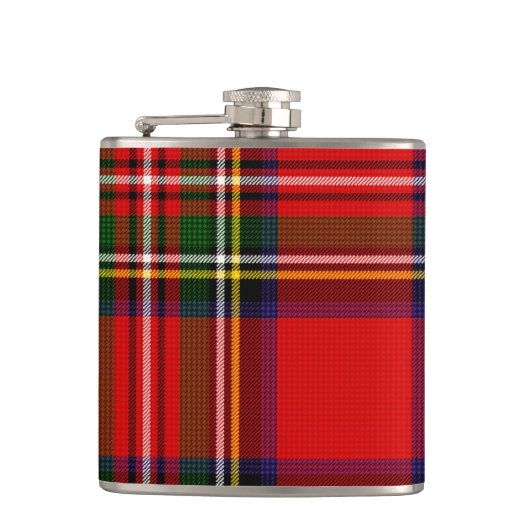 Flasques Royal Stewart Clan Tartan Plaid (Devant)
