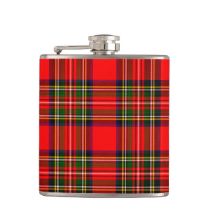 Flasques Royal Stewart Clan Tartan Plaid