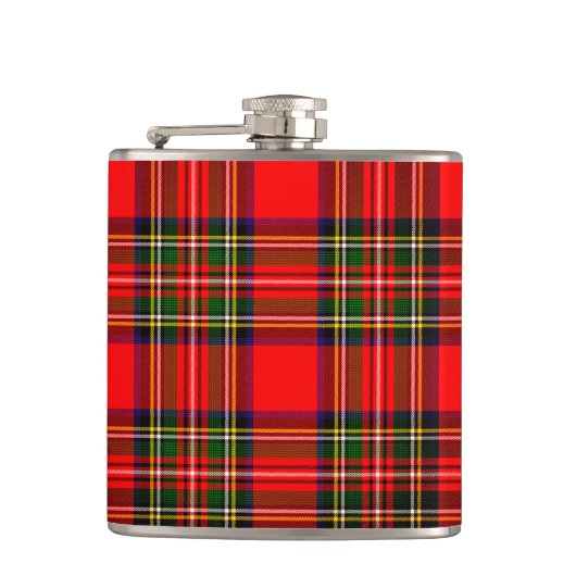 Flasques Royal Stewart Clan Tartan Plaid (Devant)