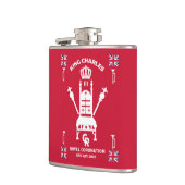 Flasques Royaume-Uni Coronation King Charles III Hip F (Gauche)