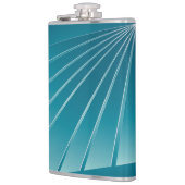 Flasques Rubans turquoise (Gauche)