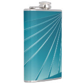 Flasques Rubans turquoise (Droite)