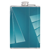 Flasques Rubans turquoise (Dos)