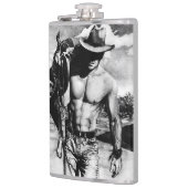 Flasques Russe Western Cowboy Cool Masculine Art moderne (Gauche)