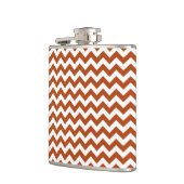 Flasques Rust Red Safari Chevron (Gauche)