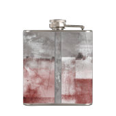 Flasques Rustic Modern Abstrait Votre Nom Nr56 (Dos)