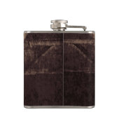 Flasques Rustique Western Bull Skull Mariage Pays Texture (Dos)