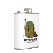 Flasques Sac à dos du parc national Hot Springs (Droite)