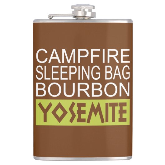 Flasques Sac couché de feu Bourbon Yosemite (Devant)