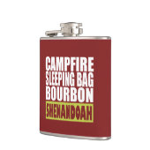 Flasques Sac couché de feu de camp Bourbon Shenandoah (Gauche)