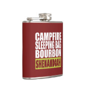Flasques Sac couché de feu de camp Bourbon Shenandoah (Droite)