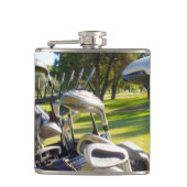 Flasques Sac Rempli De Clubs De Golf, Bouchon Vinyle Envelo (Devant)