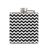 Flasques Safari noir Chevron (Dos)