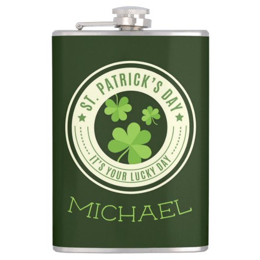 Flasques Saint Patrick's Day (Devant)