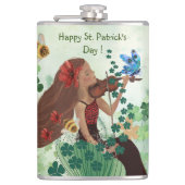 Flasques Saint Patrick's Day avec musique (Devant)