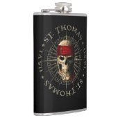 Flasques Saint Thomas USVI Pirate Skull (Droite)