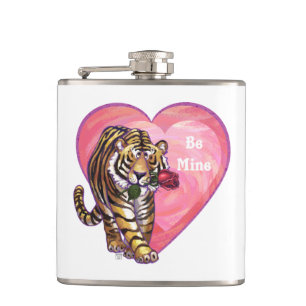 Flasques Saint Valentin de Tigre