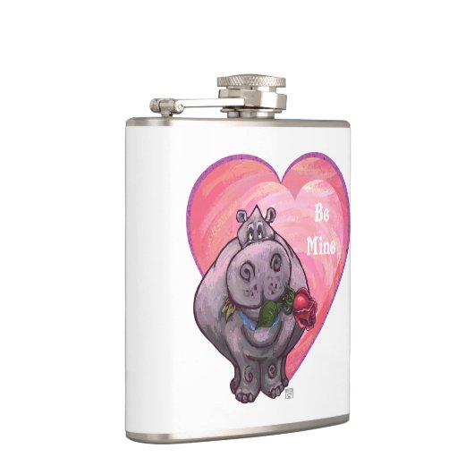 Flasques Saint-Valentin Hippopotame (Droite)