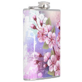 Flasques Sakura rose sur la peinture Arrière - plan (Droite)