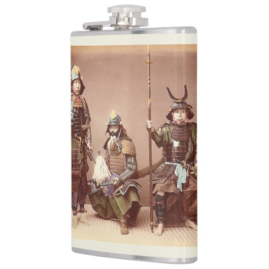 Flasques Samurai en armure (Gauche)