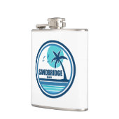 Flasques Sandbridge Beach Virginia Palm Tree Birds (Gauche)