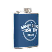 Flasques Sandy River Oregon Kayaking (Droite)