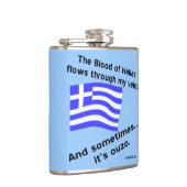 Flasques Sang d'Hellas et Ouzo (Droite)