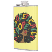 Flasques Sans excuses Dope Black Girl Afro (Gauche)