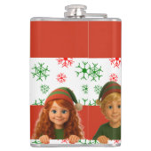 Flasques Santa Face | North Pole Spirits Christmas Vinyl Wr (Dos)