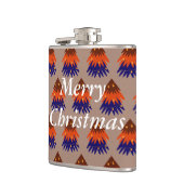 Flasques Sapin de Noël multicolore - Flask (Gauche)