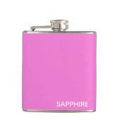 Flasques Sapphire pink colour (Devant)