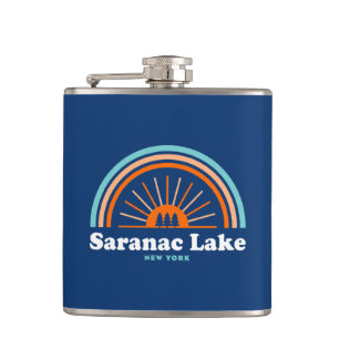 Flasques Saranac Lake New York Rainbow