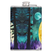 Flasques Sasquatch pleine lune (Dos)