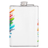 Flasques Sassy depuis la naissance sassy smart mouth drôles (Dos)