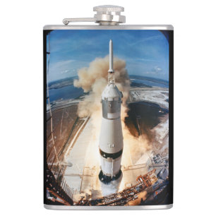 Flasques Saturn V lancement de fusée 1969 Apollo Spacecraft