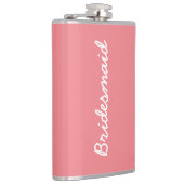 Flasques Saumon de la femme de ménage Mariage rose Favorise (Droite)