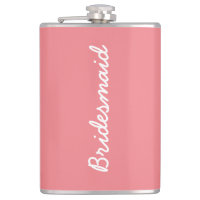 Saumon de la femme de ménage Mariage rose Favorise