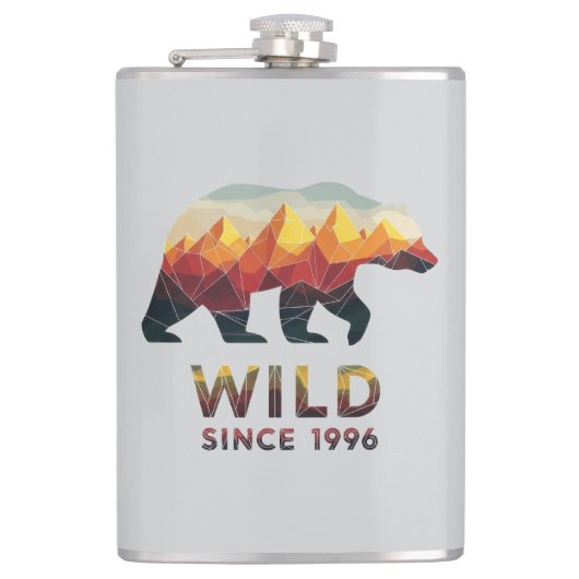 Flasques Sauvage Depuis 1996 Ours (Devant)