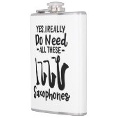 Flasques Saxophone - Types de saxophones (Gauche)