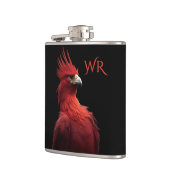 Flasques Scarlet Phoenix Est Fièrement Monogramme (Gauche)