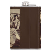 Flasques Scène de foule des années 1920 (Dos)