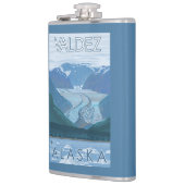 Flasques Scène de glacier - Valdez, Alaska (Gauche)