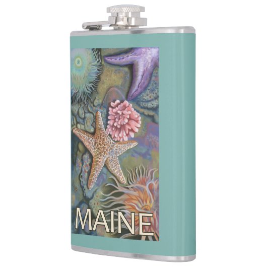 Flasques Scène de MaineTidepool (Gauche)