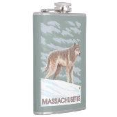 Flasques Scène de MassachusettsWolf (Droite)
