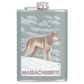 Flasques Scène de MassachusettsWolf (Devant)