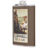 Flasques Scène de rue avec deux hommes travaillant le (Gauche)