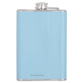 Flasques Scène Sledding de chien - Cordova, Alaska (Dos)