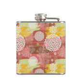 Flasques Schéma floral 2 (Dos)